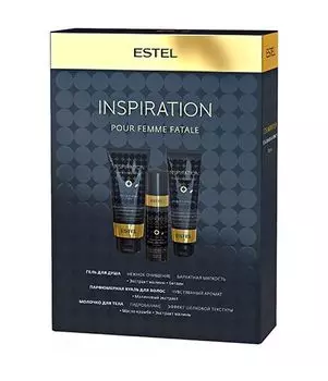 Estel Professional Inspiration - Компаньоны аромата (Вуаль 100 мл, гель для душа 200 мл, молочко 150 мл)