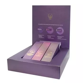 Estel Q3 Blond - Набор для процедуры экранирования блондированных волос