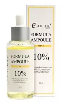 Esthetic House Formula Ampoule Vita C - Сыворотка для яркости тона с витамином С 80 мл