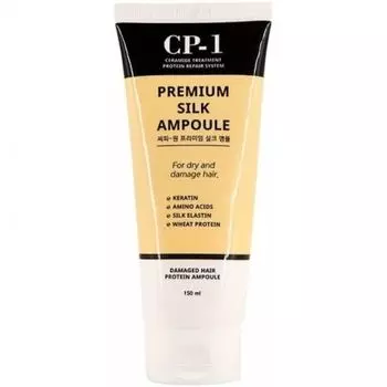 Esthetic House Premium Silk Ampoule - Несмываемая шёлковая сыворотка для волос 150 мл