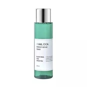 Esthetic House Snail Cica Perfect Repair Toner - Восстанавливающий тонер с муцином улитки и центеллой 200 мл
