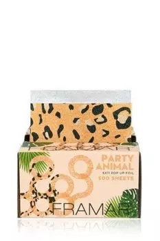 Framar Pop Ups Party Animal 500 Sheets - Вытяжная фольга с тиснением «Зов Джунглей» 500 листов 12,5*28 см