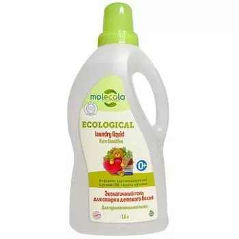 Гель для стирки детского белья для чувствительной кожи, экологичный, 1,5 л