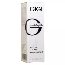 GIGI Nutri-Peptide Purifying Clay Mask Oily Skin - Очищающая глиняная маска для жирной кожи 50 мл