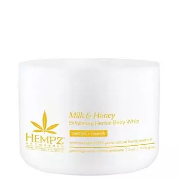 Hempz Milk &amp; Honey Herbal Sugar Body Scrub - Скраб для тела Молоко и Мед 176 гр