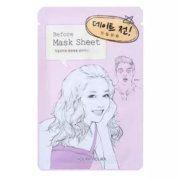 Holika Holika Before Mask Sheet-Before Date - Маска тканевая для лица Перед свиданием 16 мл