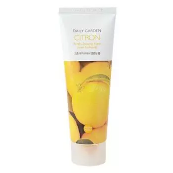Holika Holika Daily Garden Citron Fresh cleansing foam from Goheung - Очищающая пенка , цитрус 120 мл