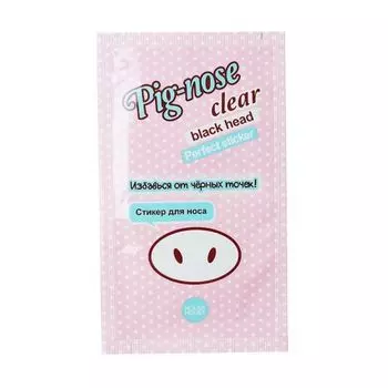 Holika Holika Pig-nose Clear Black Head Perfect Sticker - Очищающая полоска для носа (1 шт.) 1 гр