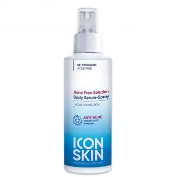 Icon Skin Re:Program Acne Free Solution - Сыворотка-спрей 100 мл