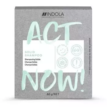 Indola Act Now - Твердый шампунь 60 гр
