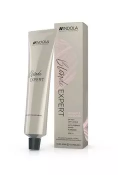 Indola Blonde Expert Highlift - Перманентный крем-краситель для волос 100.03+ Ультраблонд натуральный золотистый интенсивный 60 мл