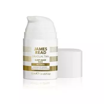 James Read Gradual Tan Sleep Mask Face With Retinol - Ночная маска для лица уход и загар с ретинолом 50 мл
