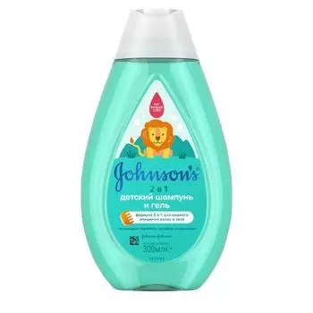 Johnson's Baby - Детский шампунь и гель 2 в 1 300 мл