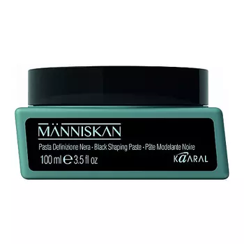 Kaaral Manniskan Black Shaping Paste - Черная моделирующая паста 100 мл