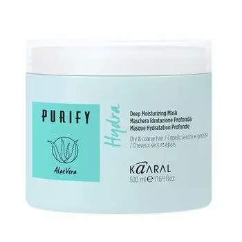 Kaaral Purify Deep Nourish Mask - Интенсивная увлажняющая питательная маска для волос 500 мл