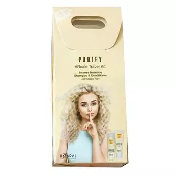 Kaaral Purify - Reale - Дорожный набор (шампунь 100 мл, кондиционер 75 мл)