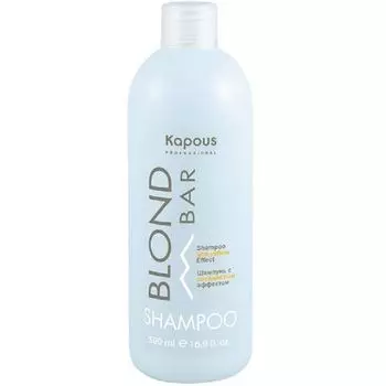 Kapous Professional Blond Bar - Шампунь с антижелтым эффектом 500 мл