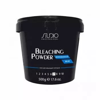 Kapous Professional Microgranules Blue - Обесцвечивающий порошок для волос 500 г