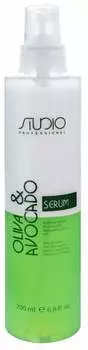 Kapous Professional Studio - Двухфазная сыворотка для волос с маслами авокадо и оливы 200 мл