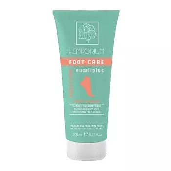 Kaypro Hemporium Foot Care - Скраб для гладкости стоп с эвкалиптом 200 мл