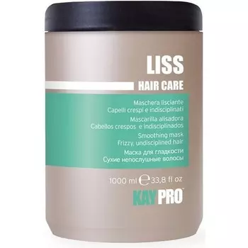 Kaypro Liss Hair Care Smoothing Mask - Маска для разглаживания вьющихся волос 1000 мл