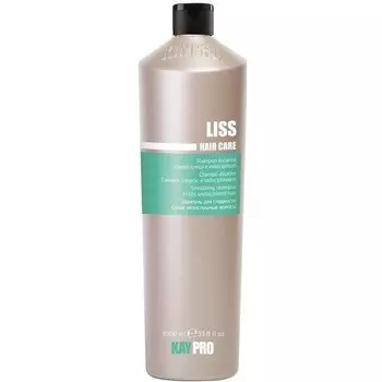 Kaypro Liss Hair Care Smoothing Shampoo - Шампунь для разглаживания вьющихся волос 1000 мл