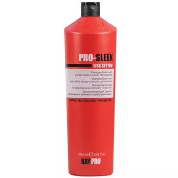 Kaypro Pro-Sleek - Шампунь разглаживающий для химически выпрямленных волос 1000 мл