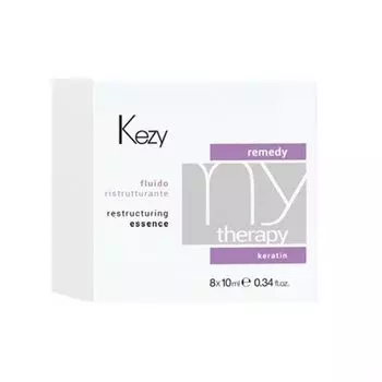 Kezy Mytherapy - Флюид реструктурирующий с кератином 8*10 мл