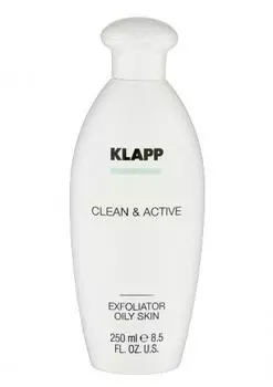 Klapp Clean&amp;Active Exfoliator Oil Skin - Эксфолиатор для жирной кожи 250 мл