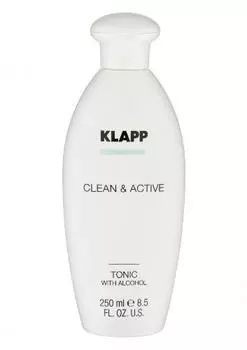 Klapp Clean&amp;Active Tonic With Alcohol - Тоник со спиртом 250 мл