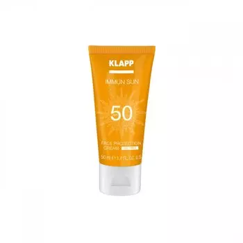 Klapp Immun Sun Face Protection Cream SPF 50 - Солнцезащитный крем для лица SPF50 50 мл