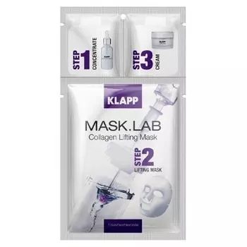 Klapp Mask.Lab Collagen Lifting Mask - Набор