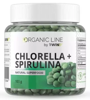 Комплекс Chlorella + Spirulina, 100 г