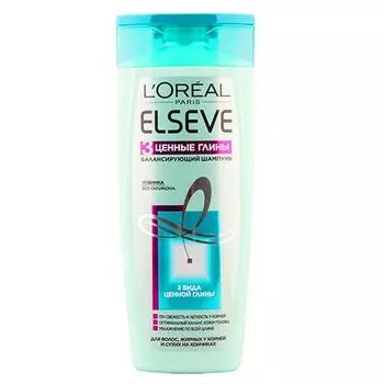 L'oreal Elseve - Шампунь для волос 3 Ценные глины 250 мл