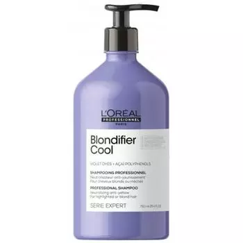 L'Oreal Professionnel Serie Expert Blondifier - Шампунь для нейтрализации желтизны холодных оттенков блонд 750 мл