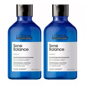 L'oreal Professionnel Serie Expert Scalp Care Sensi Balance - Успокаивающий шампунь для защиты кожи головы 2*300 мл