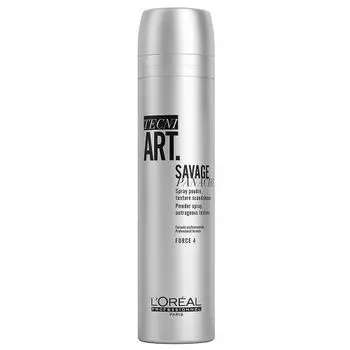 L'Oreal Professionnel Tecni Art French Girl Hair Savage Panache - Сухой спрей с пудровой текстурой (фикс. 4) 250 мл