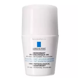 La Roche-Posay Deodorant - Дезодорант-ролик физиологический 24 ч 50 мл