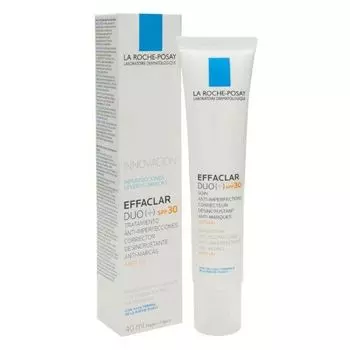 La Roche-Posay Effaclar Duo+ - Корректирующий крем-гель для проблемной кожи SPF30 40 мл