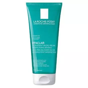 La Roche-Posay Effaclar - Очищающий микроотшелушивающий гель для лица и тела 200 мл
