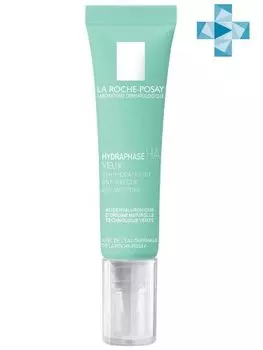 La Roche-Posay Hydraphase - Гидрафаз Интенс увлажняющий крем-гель для контура глаз против «мешков» под глазами 15 мл