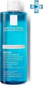 La Roche-Posay Kerium - Шампунь мягкий физиологический для чувствительной кожи головы 400 мл