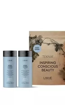 Lakme Teknia Body Maker - Дорожный набор для придания объема волосам (шампунь 100 мл, бальзам 100 мл)