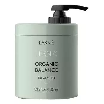 Lakme Teknia Organic Balance - Интенсивная увлажняющая маска для всех типов волос 1000 мл