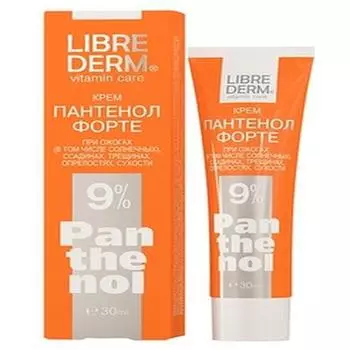 Librederm - Пантенол Форте (Пантенол 9 %) крем 30 мл