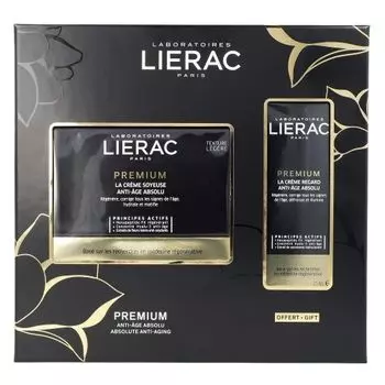 Lierac Premium - Набор Премиум (крем бархатистый анти-аж абсолю 50 мл, крем для контура глаз анти-аж абсолю 15 мл)