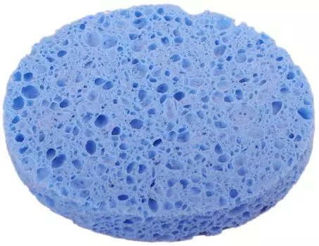Limoni - Губка косметическая для снятия макияжа (круглая), целлюлоза