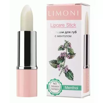 Limoni Lipcare Stick - Бальзам для губ тон 01 Ментол