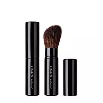 Limoni Professional - Кисть № 30 выдвижная для пудры и румян со срезанным углом