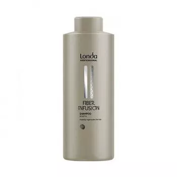 Londa Fiber Infusion Shampoo - Восстанавливающий шампунь для волос с кератином 1000 мл